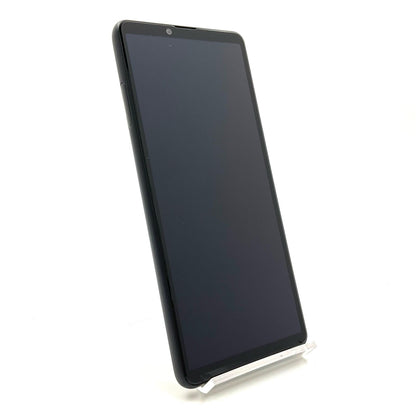 【最速発送】Sony Xperia 10 III 128GB ブラック au SOG04【難有】