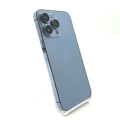 【全額返金保証】【最速発送】Apple iPhone iPhone 13 Pro 128GB シエラブルー au 動作確認済 86%