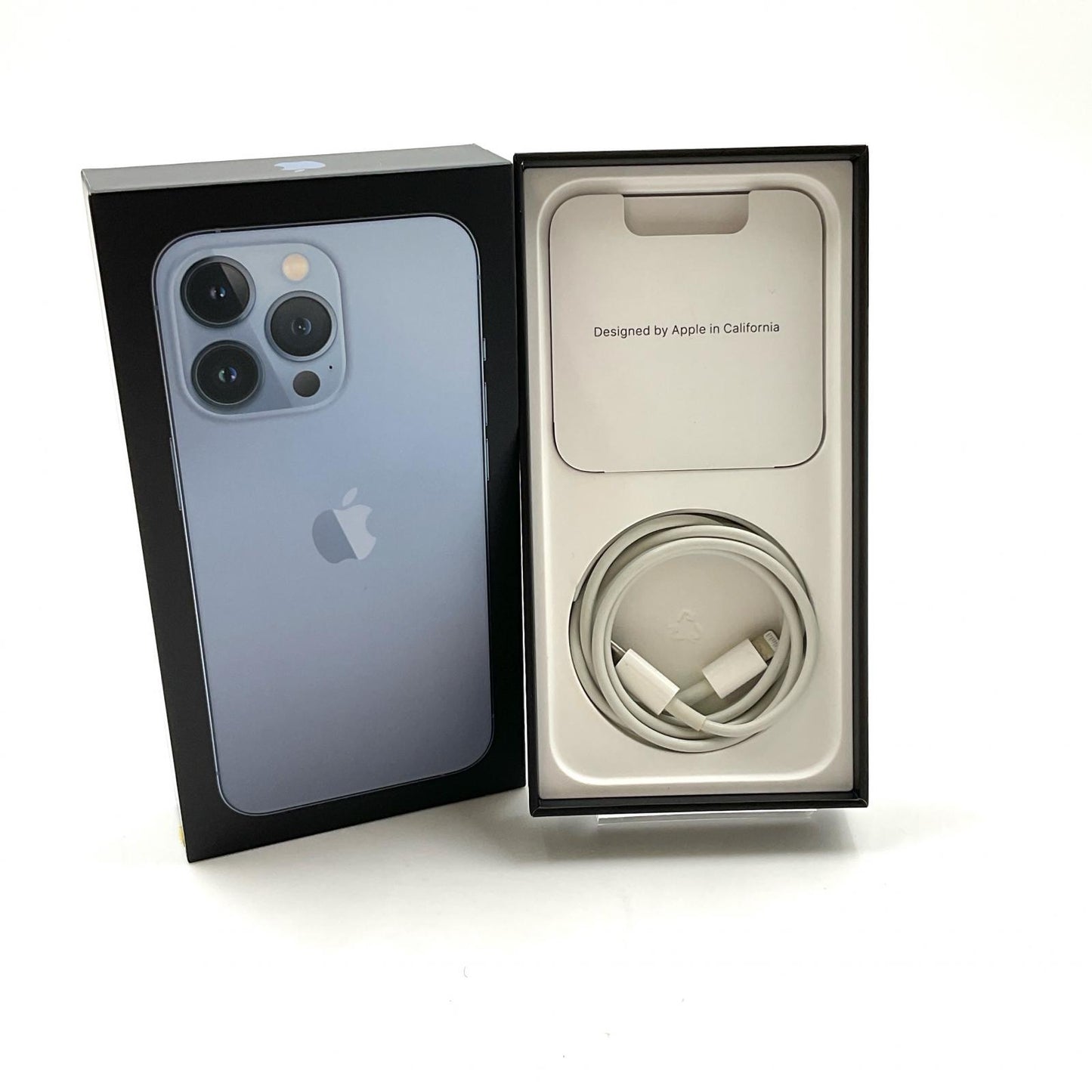 【全額返金保証】【最速発送】Apple iPhone iPhone 13 Pro 128GB シエラブルー au 動作確認済 86%