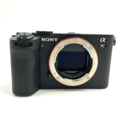 【全額返金保証】【最速発送】Sony デジタル一眼 α7C II ILCE-7CM2 ボディ ブラック 美品 動作確認済