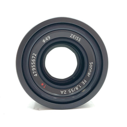 【全額返金保証】【最速発送】Sony Sonnar T* FE 55mm F1.8 ZA SEL55F18Z 動作確認済