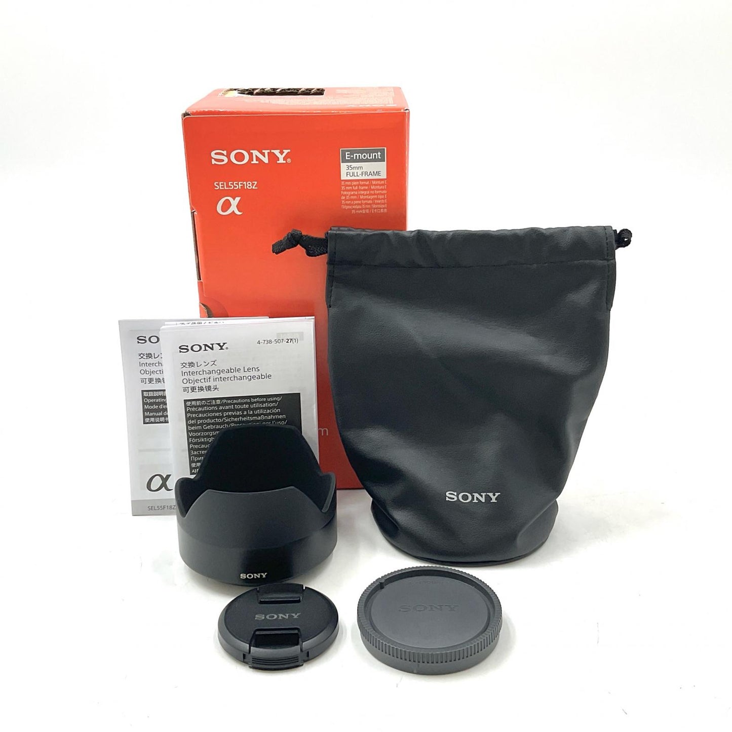 【全額返金保証】【最速発送】Sony Sonnar T* FE 55mm F1.8 ZA SEL55F18Z 動作確認済
