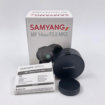 【全額返金保証】【最速発送】SAMYANG MF 14mm F2.8 MK2 動作確認済