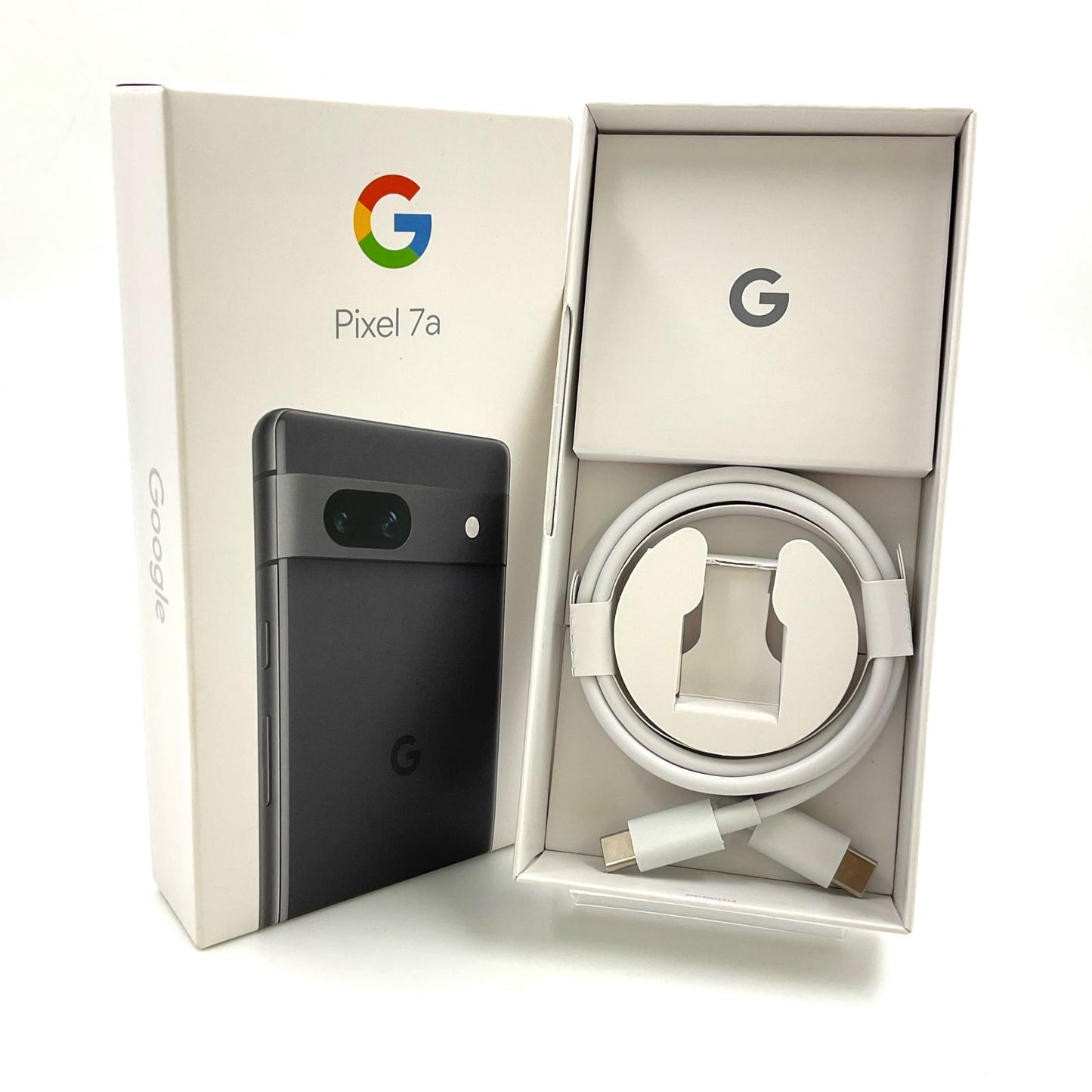 【最速発送】Google Pixel 7a 128GB charcoal SIMフリー G82U8 白ロム【難有】