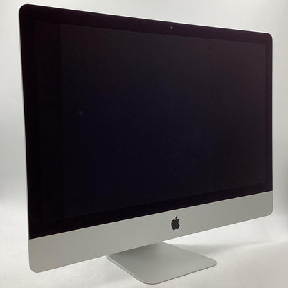 【全額返金保証】【最速発送】Apple iMac 27インチ クアッドコア intel core i5 8GB HDD 1TB シルバー 動作確認済