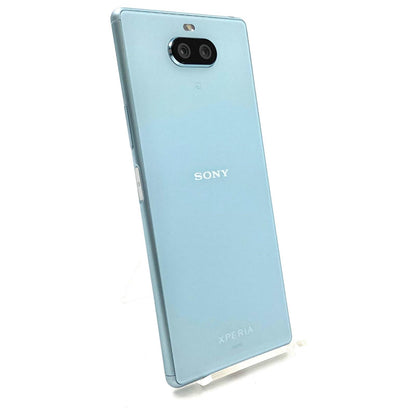 【全額返金保証】【最速発送】Sony Xperia 8 64GB ブルー au SOV42 白ロム 動作確認済