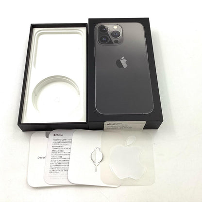 【全額返金保証】【最速発送】Apple iPhone iPhone Pro 13 Pro 256GB グラファイト au 動作確認済 78%