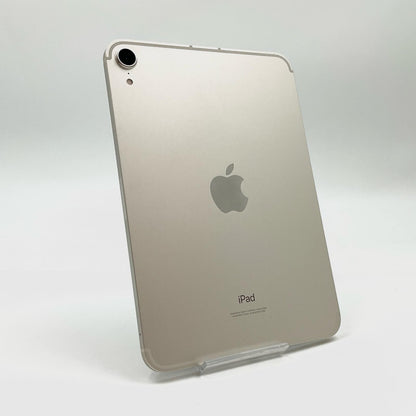 【全額返金保証】【最速発送】Apple iPad mini 8.3インチ 第6世代 256GB スターライト WiFi+Cellular Softbank SIMフリー 動作確認済
