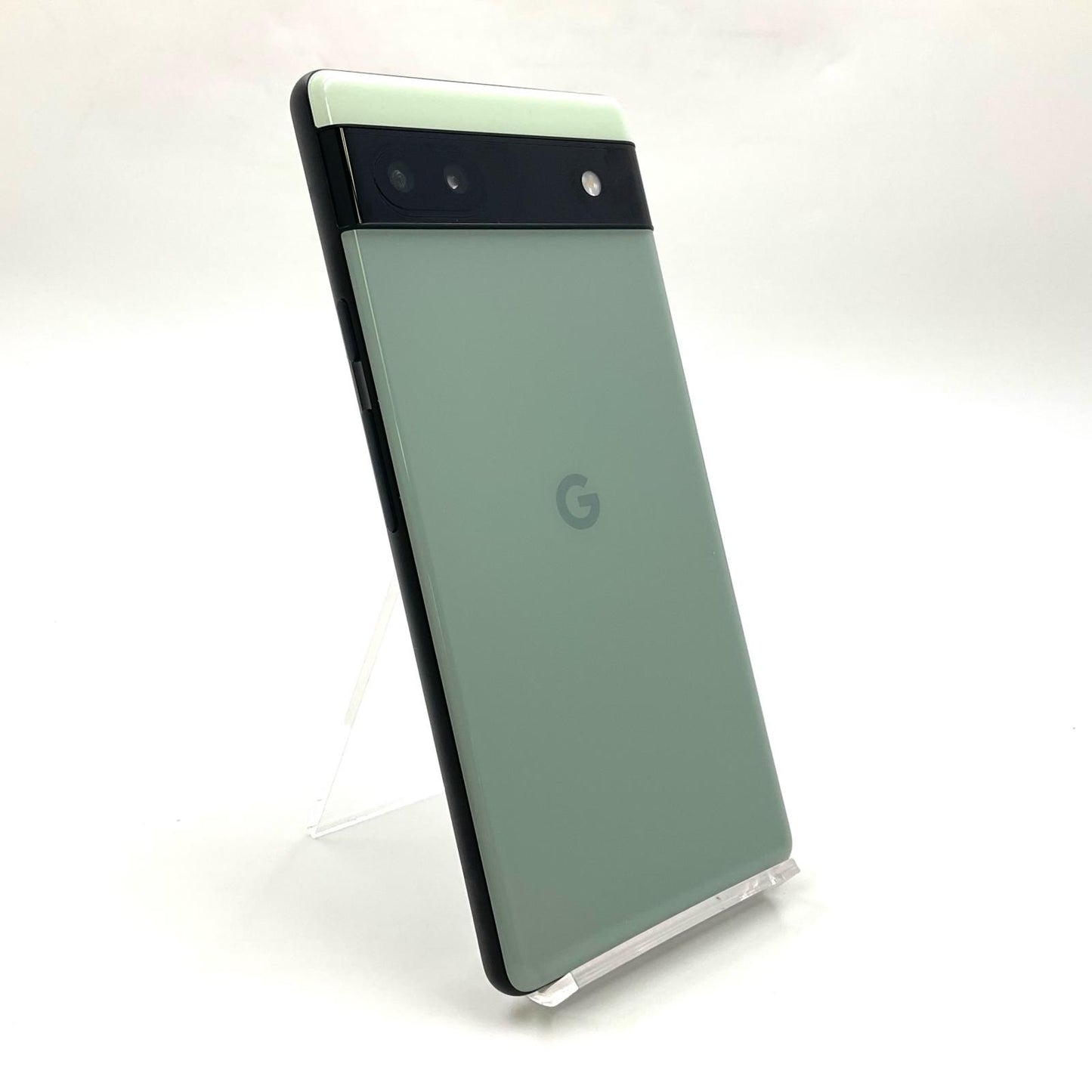 【全額返金保証】【最速発送】Google Pixel Pixel　6a 128GB セージ au SIMフリー GB17L 白ロム 動作確認済