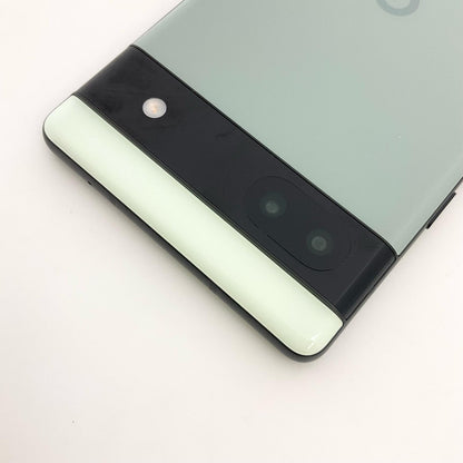 【全額返金保証】【最速発送】Google Pixel Pixel　6a 128GB セージ au SIMフリー GB17L 白ロム 動作確認済