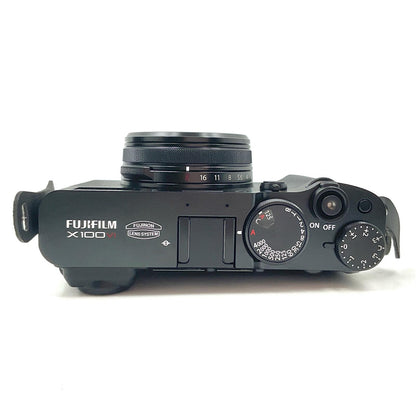 【全額返金保証】【最速発送】FUJIFILM コンパクトデジタルカメラ X100VI ブラック 美品 動作確認済