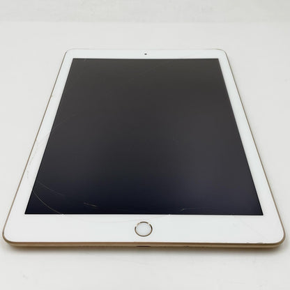 【最速発送】Apple iPad iPad 9.7インチ 第5世代 128GB ゴールド WiFi+Cellular docomo 白ロム【難有】