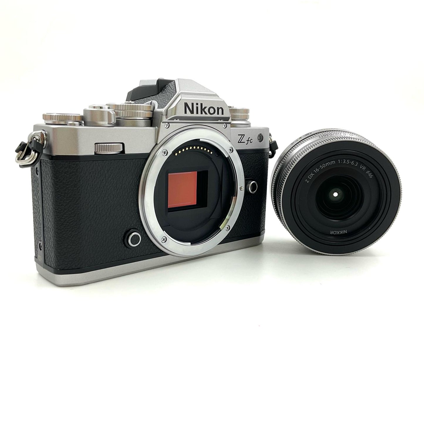 【全額返金保証】【最速発送】Nikon デジタル一眼 Z fc レンズキット NIKKOR Z DX 16-50mm f/3.5-6.3 VR シルバー 超美品 動作確認済