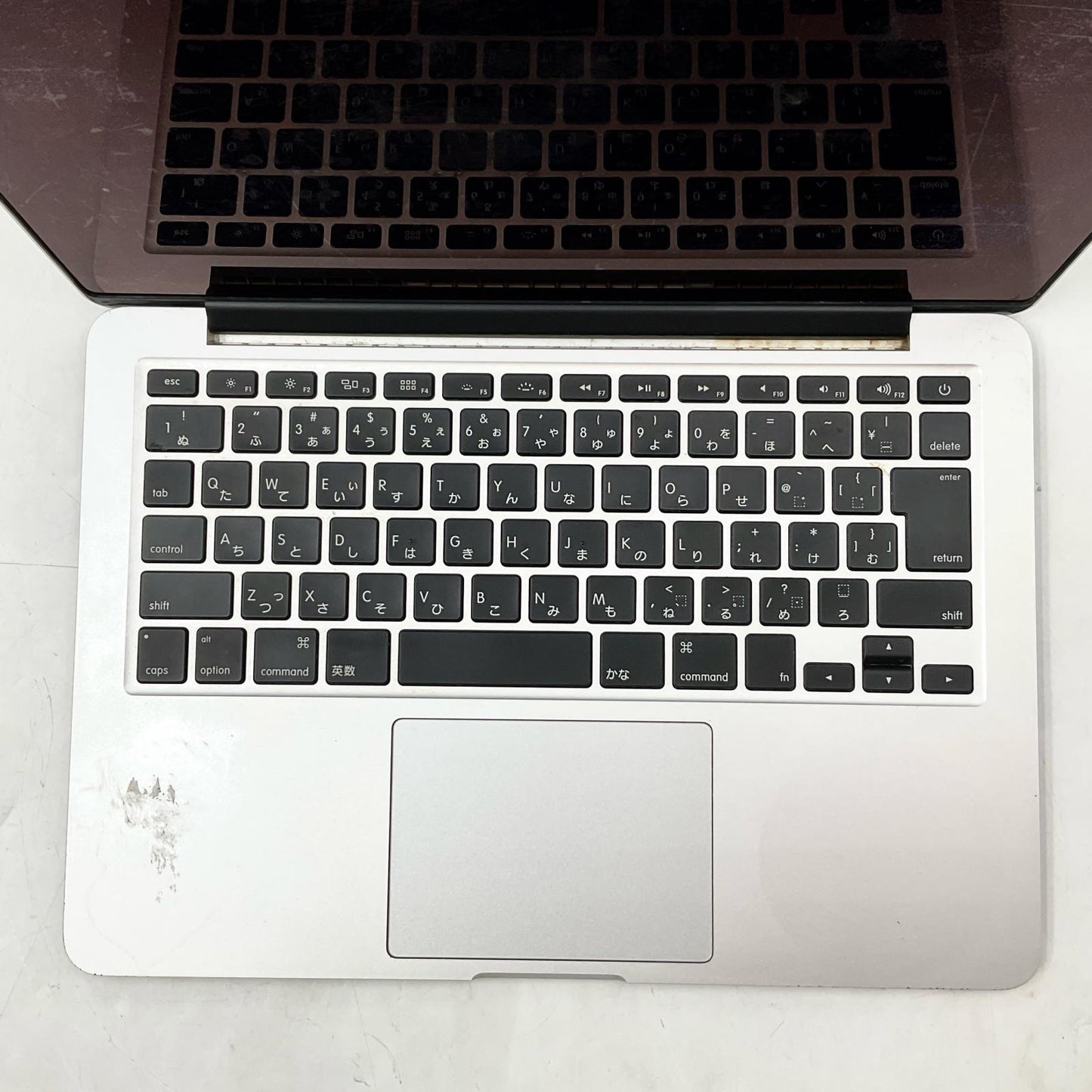【最速発送】Apple MacBook Retina Pro 13.3インチ 2015 2.7GHz デュアルコア Intel Core i5 8GB SSD 128GB シルバー 75.3%【難有】