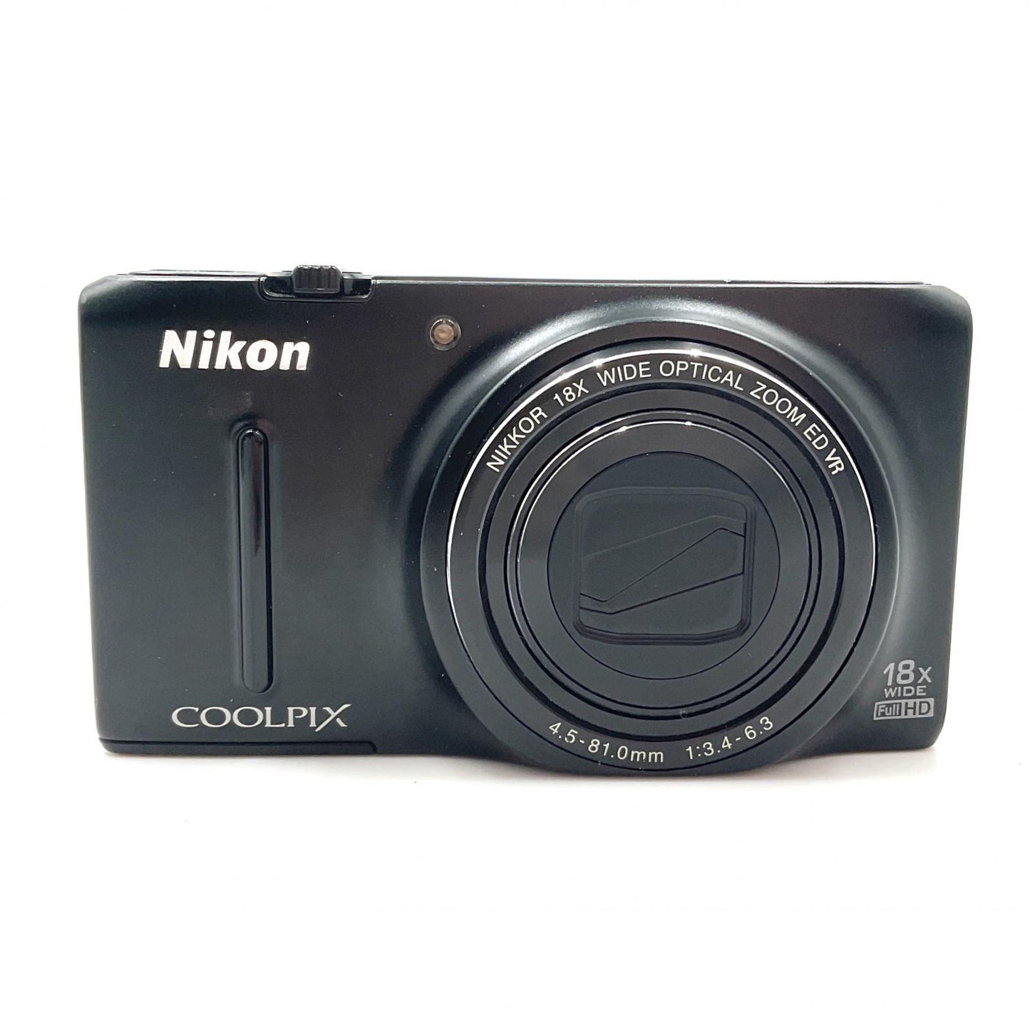 【全額返金保証】【最速発送】Nikon コンパクトデジタルカメラ COOLPIX S9400 [マットブラック] 動作確認済