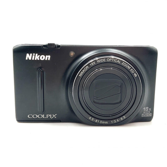 【全額返金保証】【最速発送】Nikon コンパクトデジタルカメラ COOLPIX S9400 [マットブラック] 動作確認済