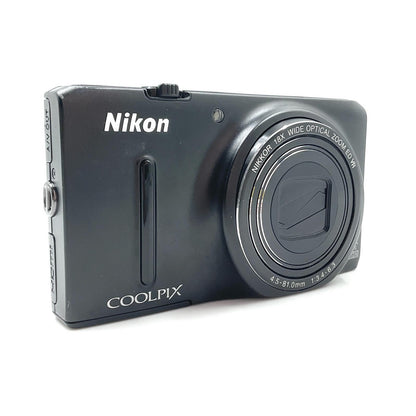 【全額返金保証】【最速発送】Nikon コンパクトデジタルカメラ COOLPIX S9400 [マットブラック] 動作確認済
