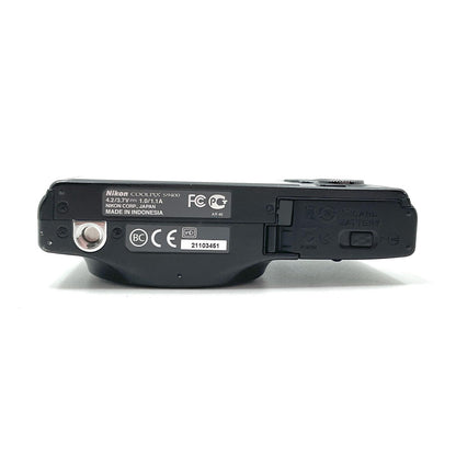 【全額返金保証】【最速発送】Nikon コンパクトデジタルカメラ COOLPIX S9400 [マットブラック] 動作確認済