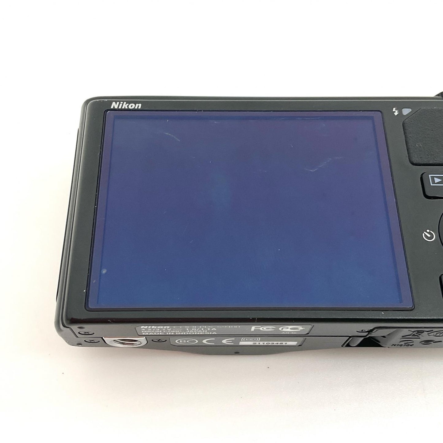 【全額返金保証】【最速発送】Nikon コンパクトデジタルカメラ COOLPIX S9400 [マットブラック] 動作確認済