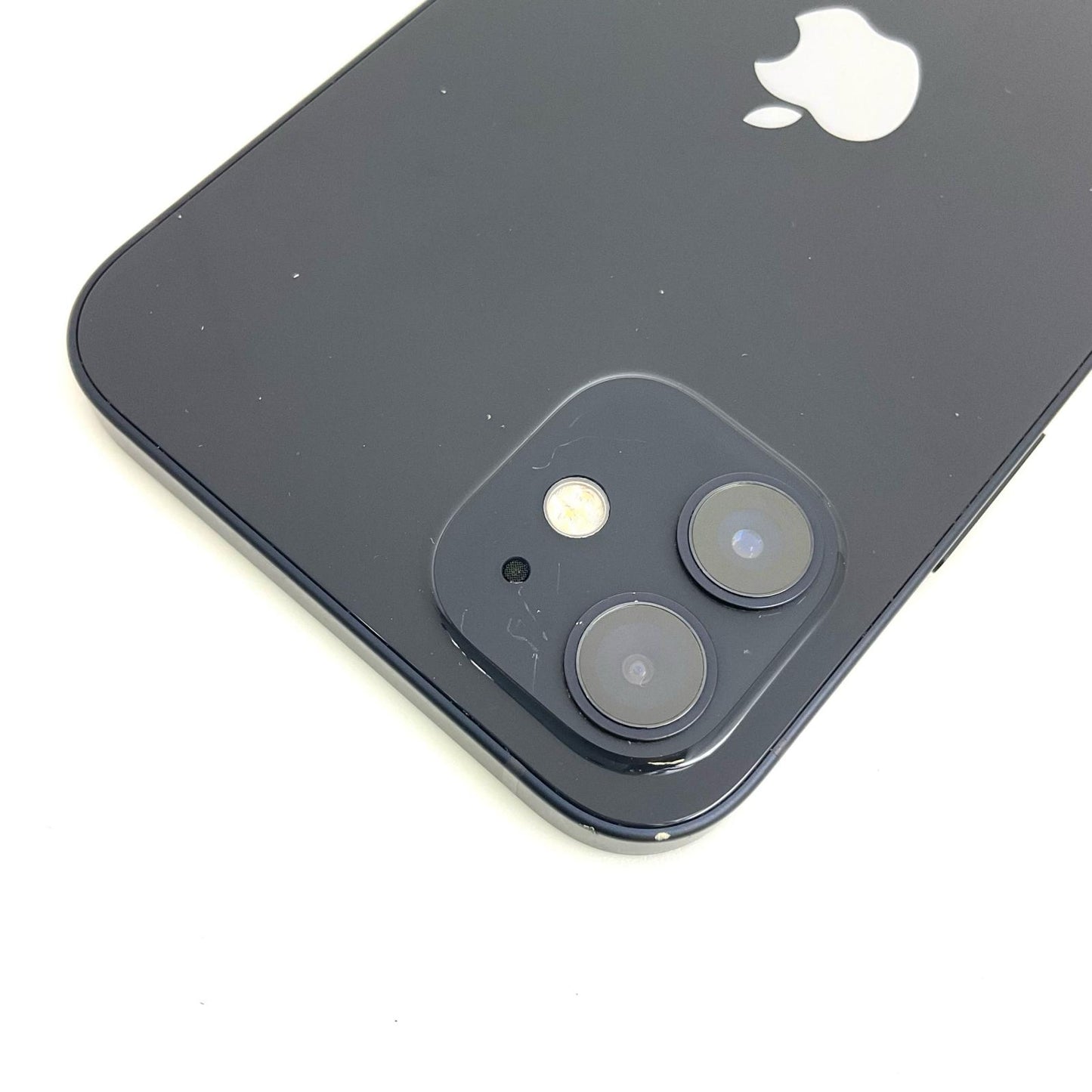 【全額返金保証】【最速発送】Apple iPhone iPhone 12 128GB ブラック au 白ロム 動作確認済 85%
