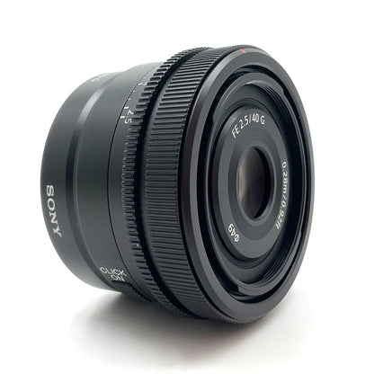 【全額返金保証】【最速発送】Sony FE 40mm F2.5 G SEL40F25G 美品 動作確認済