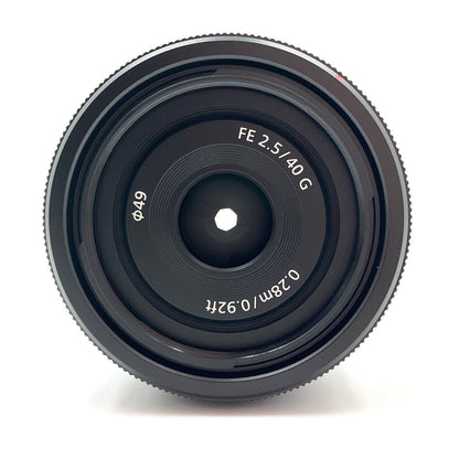 【全額返金保証】【最速発送】Sony FE 40mm F2.5 G SEL40F25G 美品 動作確認済