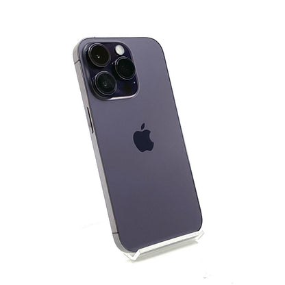 【全額返金保証】【最速発送】Apple iPhone iPhone 14 Pro 256GB ディープパープル Softbank 白ロム 動作確認済 83%