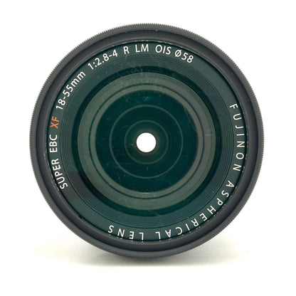 【全額返金保証】【最速発送】FUJIFILM フジノンレンズ XF18-55mmF2.8-4 R LM OIS 動作確認済