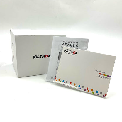 【全額返金保証】【最速発送】VILTROX AF 23mm F1.4 XF [フジフイルム用] 動作確認済