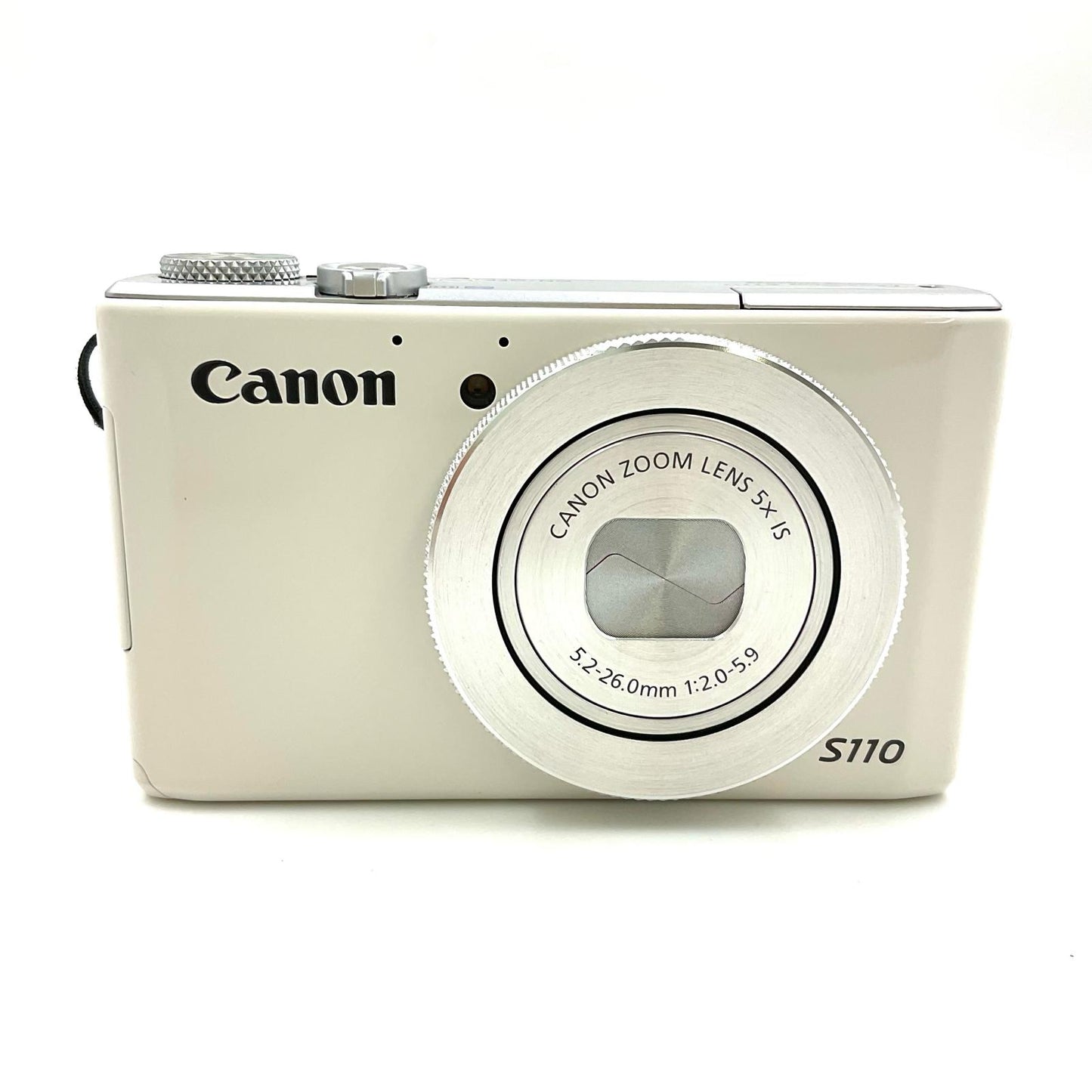 【全額返金保証】【最速発送】Canon コンパクトデジタルカメラ PowerShot S110 ホワイト 動作確認済