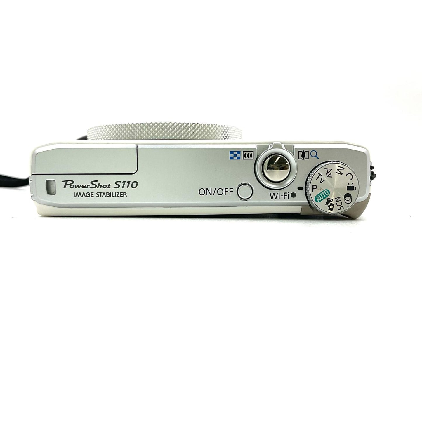 【全額返金保証】【最速発送】Canon コンパクトデジタルカメラ PowerShot S110 ホワイト 動作確認済