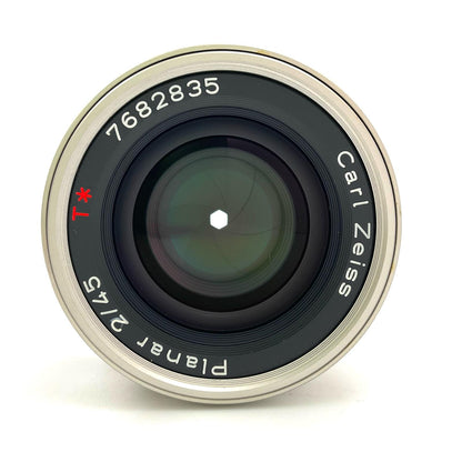【全額返金保証】【最速発送】CONTAX Planar T* 45mm f2 動作確認済