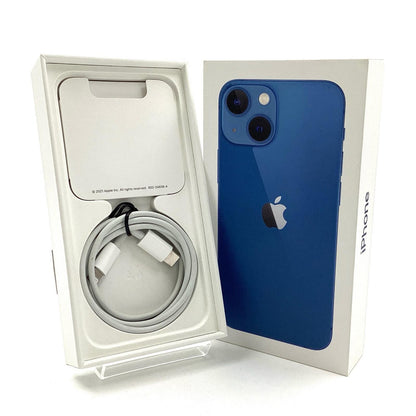 【全額返金保証】【最速発送】Apple iPhone iPhone 13 mini 128GB ブルー SIMフリー 動作確認済 78%