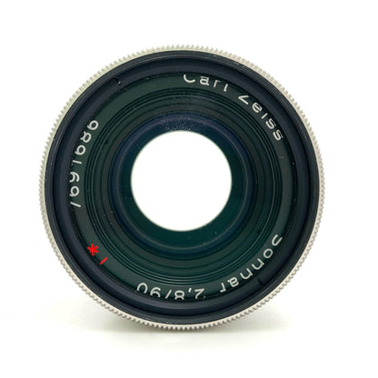 【全額返金保証】【最速発送】CONTAX Carl Zeiss Sonnar T* 90mm F2.8 美品 動作確認済