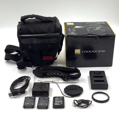 【全額返金保証】【最速発送】Nikon コンパクトデジタルカメラ COOLPIX B700 美品 動作確認済