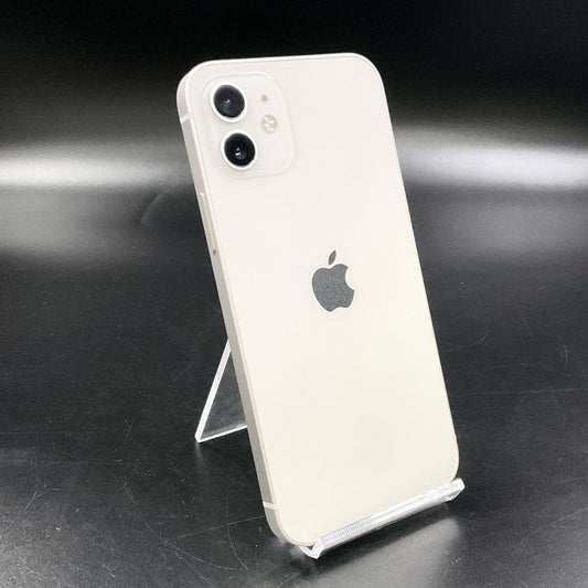 【全額返金保証】【最速発送】Apple iPhone iPhone 12 64GB ホワイト SIMフリー 動作確認済 84%
