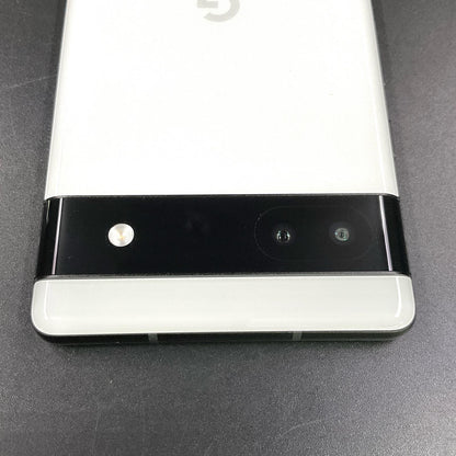 【全額返金保証】【最速発送】Google Pixel 6a 128GB Chalk au GB17L 白ロム 美品 動作確認済