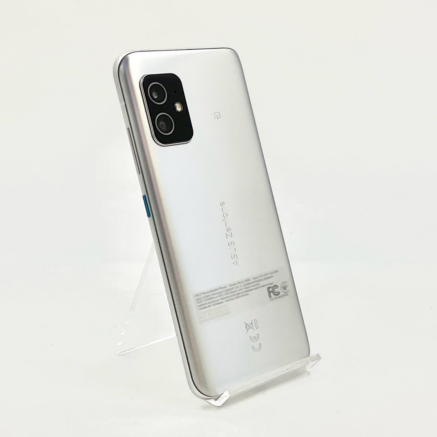 【全額返金保証】【最速発送】ASUS Zenfone 8 128GB ホライゾンシルバー SIMフリー Zenfone8 白ロム 超美品 動作確認済
