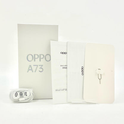 【全額返金保証】【最速発送】OPPO A 73 64GB ネービーブルー CPH2099 白ロム 動作確認済