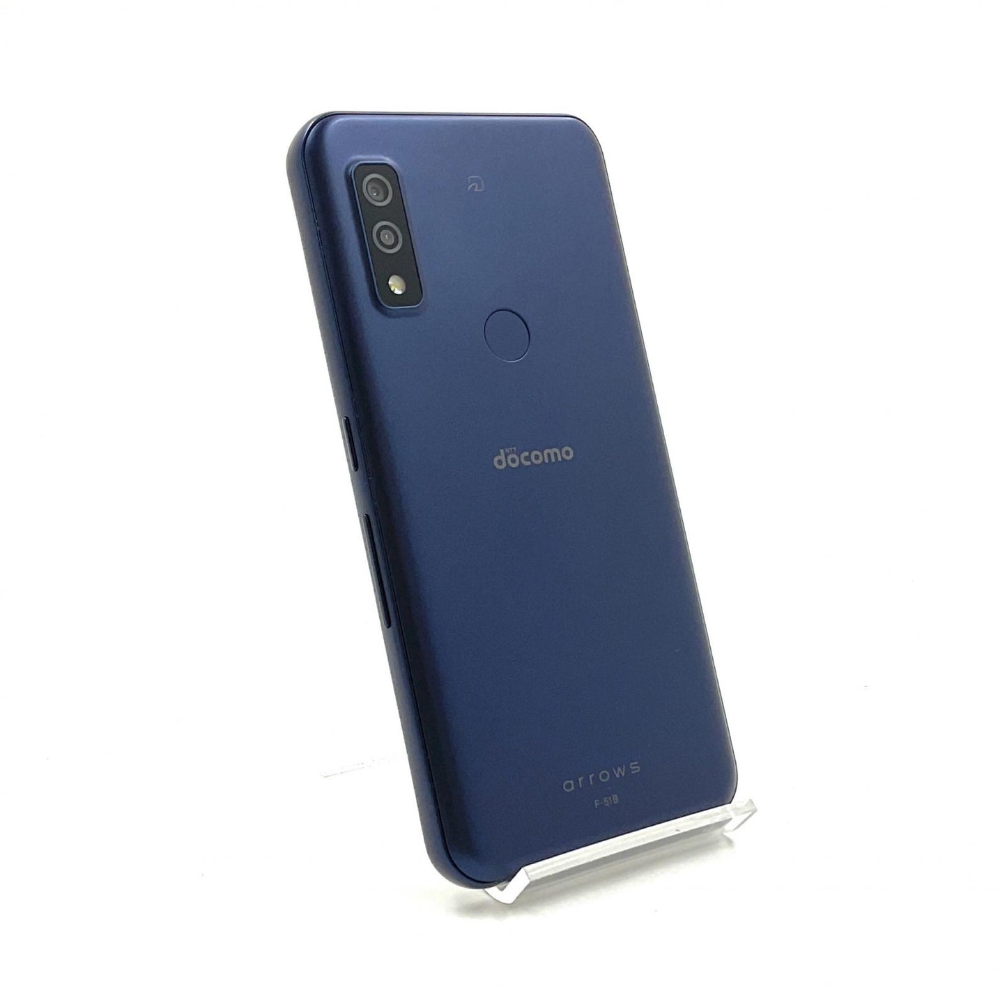 【全額返金保証】【最速発送】富士通 arrows We 64GB ネイビー docomo F-51B 白ロム 美品 動作確認済