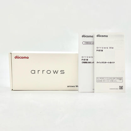 【全額返金保証】【最速発送】富士通 arrows We 64GB ネイビー docomo F-51B 白ロム 美品 動作確認済