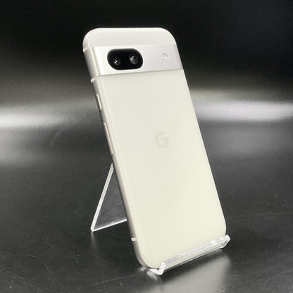 【全額返金保証】【最速発送】Google Pixel 8a 128GB Porcelain au G576D 白ロム 超美品 動作確認済