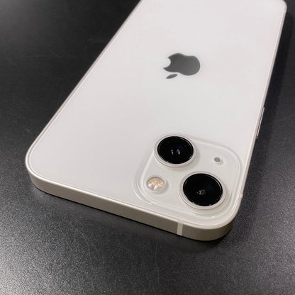 【全額返金保証】【最速発送】Apple iPhone iPhone 13 128GB スターライト au SIMフリー 白ロム 動作確認済 82%