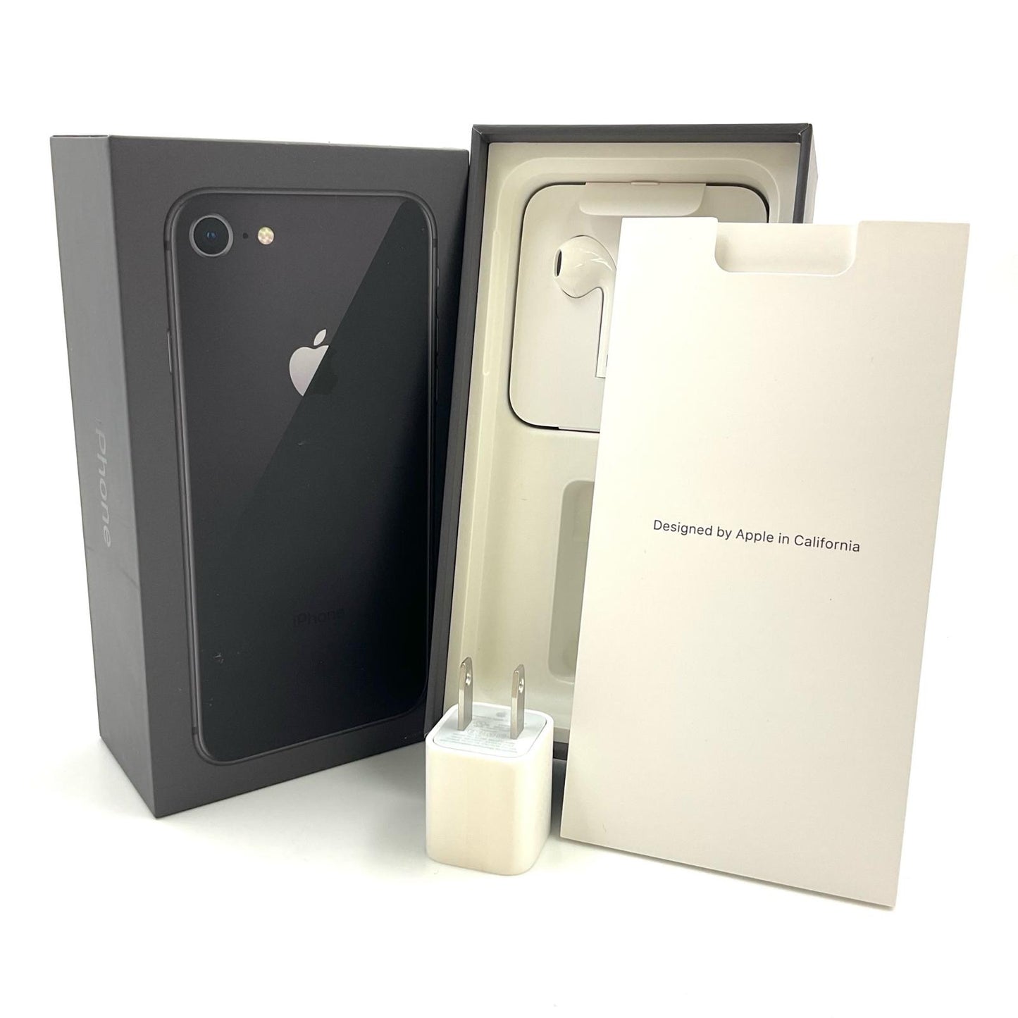 【全額返金保証】【最速発送】Apple iPhone iPhone 8 64GB スペースグレイ Softbank SIMフリー 白ロム 動作確認済 85%