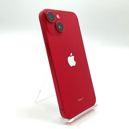 【全額返金保証】【最速発送】Apple iPhone iPhone 14 128GB (PRODUCT)RED 楽天モバイル 白ロム 美品 動作確認済 85%