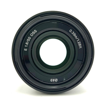 【全額返金保証】【最速発送】Sony E 50mm F1.8 OSS SEL50F18[ブラック] 動作確認済