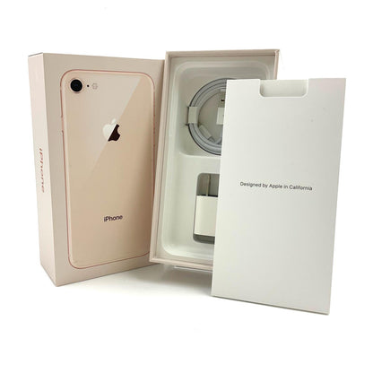 【全額返金保証】【最速発送】Apple iPhone iPhone 8 64GB ゴールド Softbank SIMフリー 白ロム 美品 動作確認済 86%