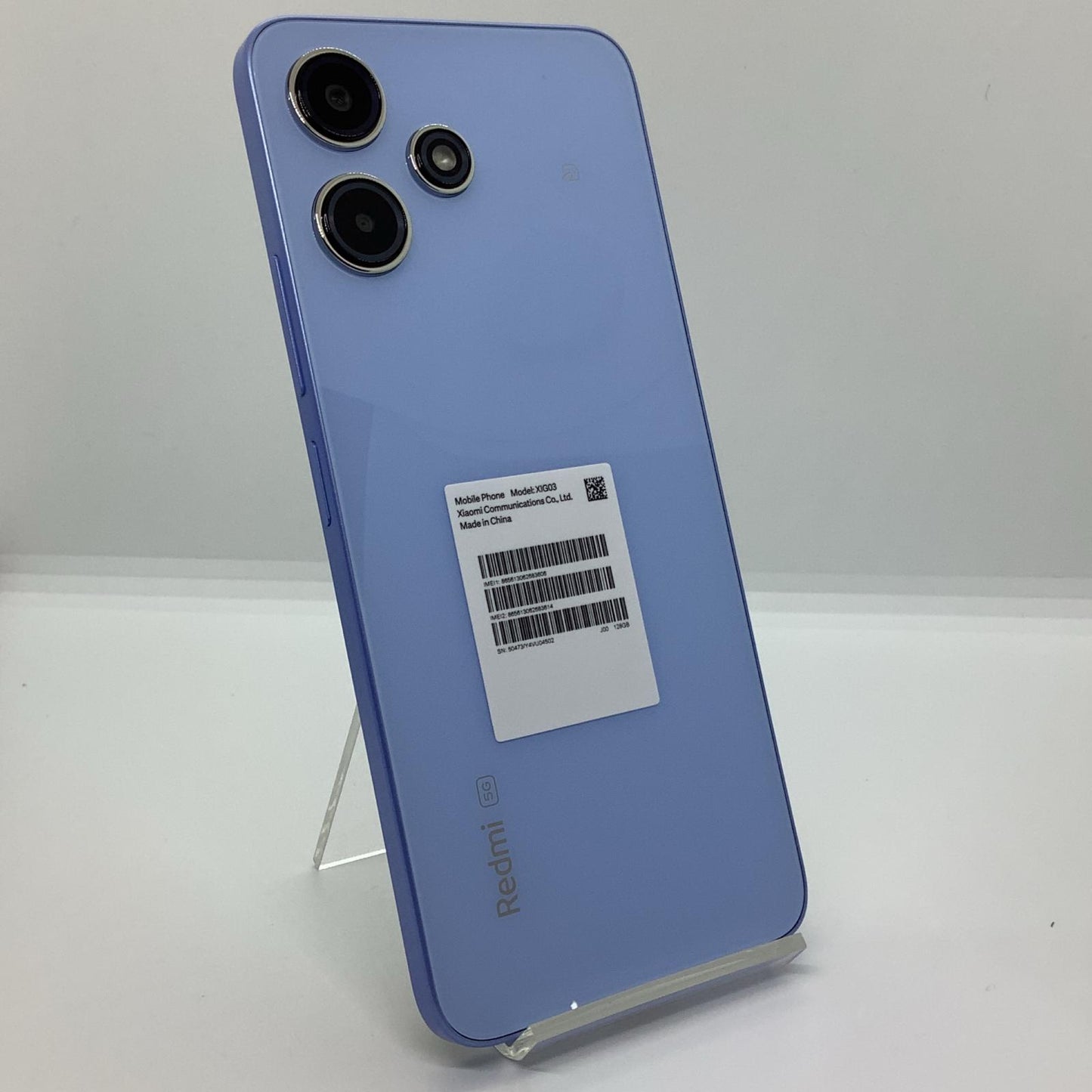 【全額返金保証】【最速発送】Xiaomi Redmi 12 128GB スカイブルー au SIMフリー Redmi 12 5G 白ロム 超美品 動作確認済