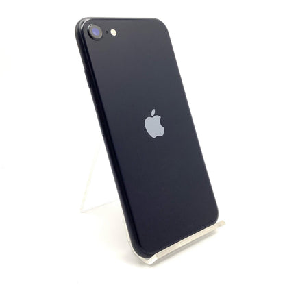 【全額返金保証】【最速発送】Apple iPhone iPhone SE（第3世代） 64GB ミッドナイト au 白ロム 動作確認済 82%