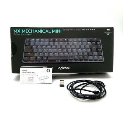 【全額返金保証】【最速発送】Logicool Master MX MECHANICAL MINI 美品 動作確認済